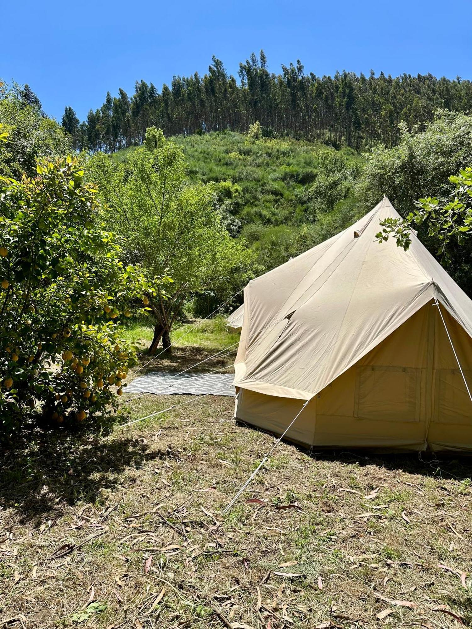 Giant Canvas Rental Tent Agro-Turismo Quinta Da Fonte Figueiro Dos Vinhos Eksteriør bilde
