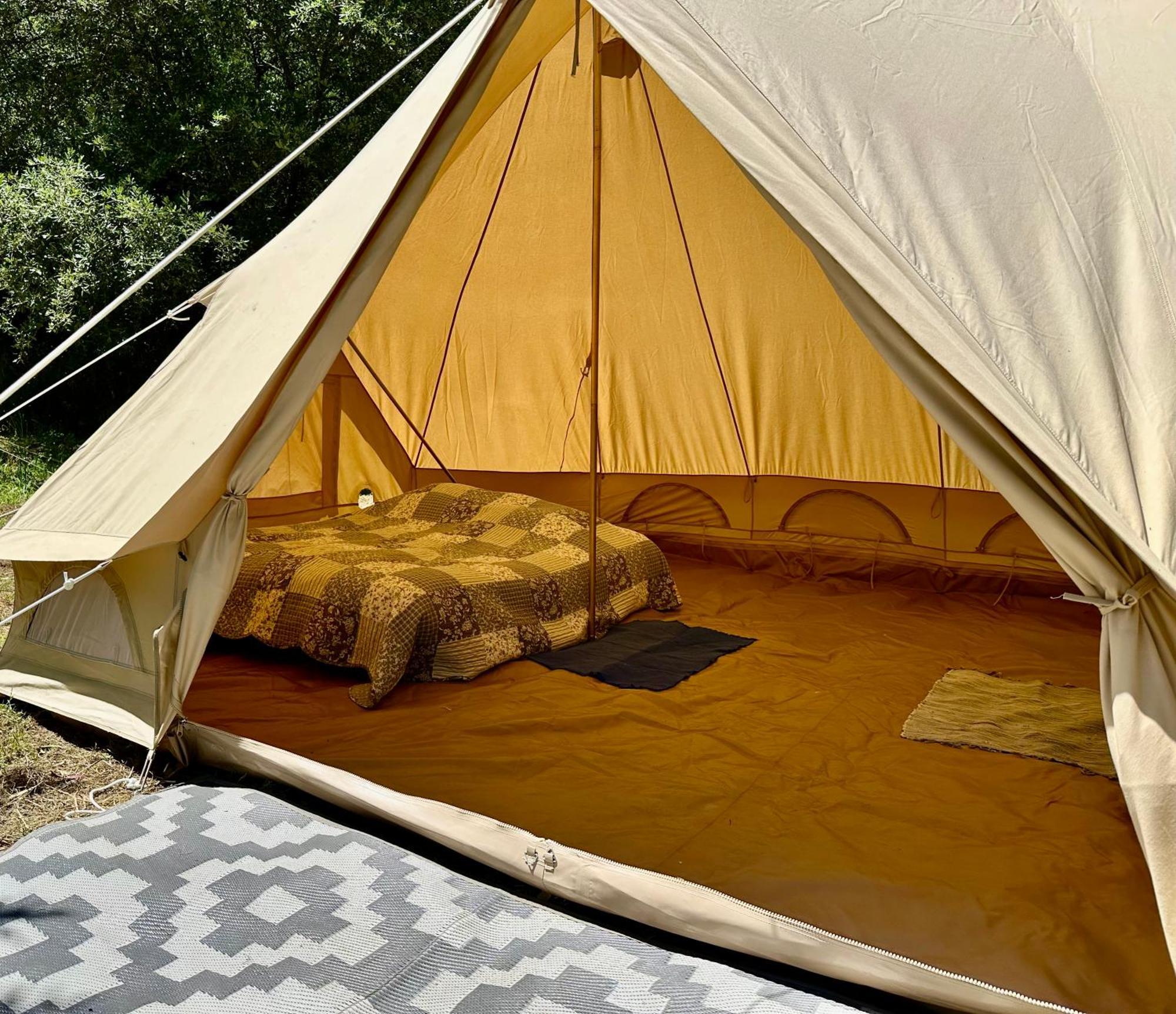 Giant Canvas Rental Tent Agro-Turismo Quinta Da Fonte Figueiro Dos Vinhos Eksteriør bilde