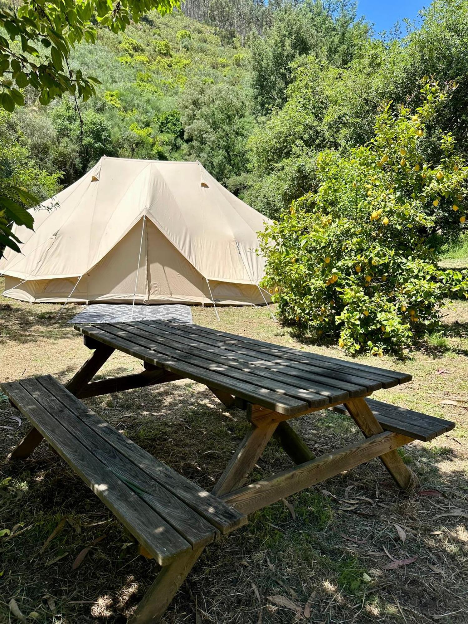 Giant Canvas Rental Tent Agro-Turismo Quinta Da Fonte Figueiro Dos Vinhos Eksteriør bilde